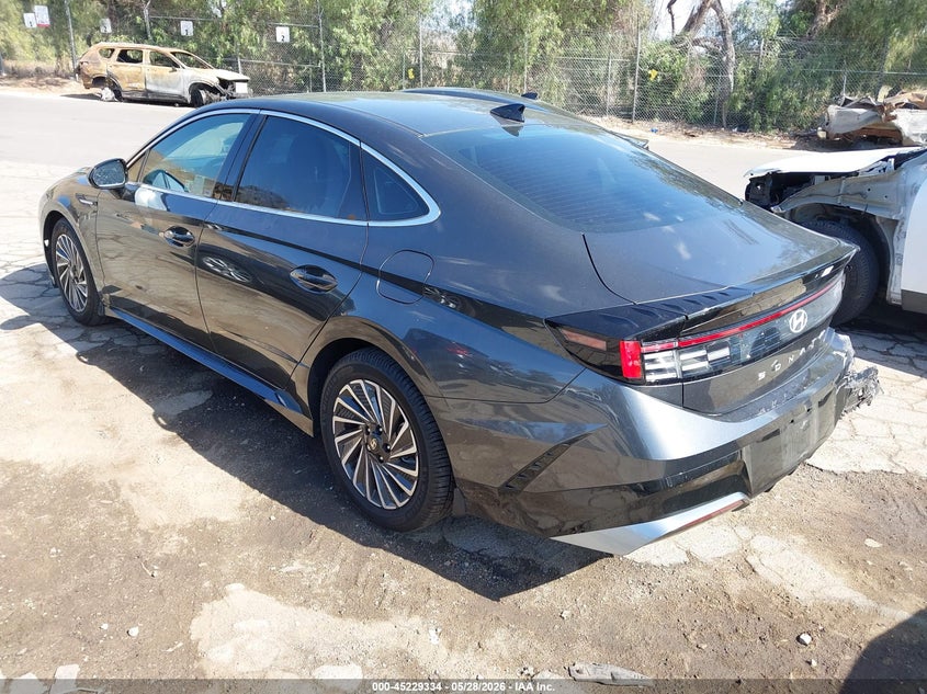 2025 Hyundai Sonata VIN KMHL34JJ5SA116001 IAAI salvage auction — RIGHT REAR, Salvage (California), sold $9,350 on 2026-07-28 (photo 3)