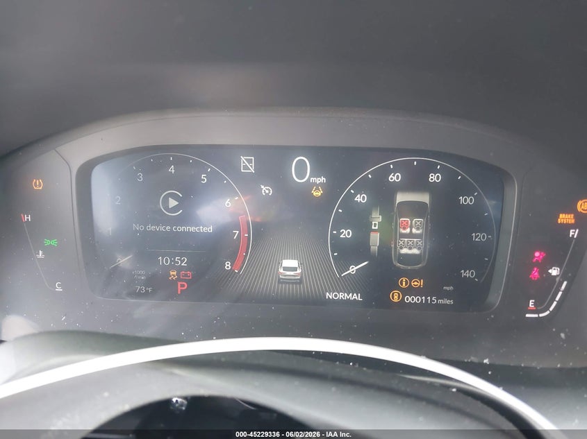 2026 Acura Adx VIN 3HDSA1H33TM703862 IAAI salvage auction — RIGHT FRONT, Salvage Title, sold $8,700 on 2026-08-01 (photo 7)