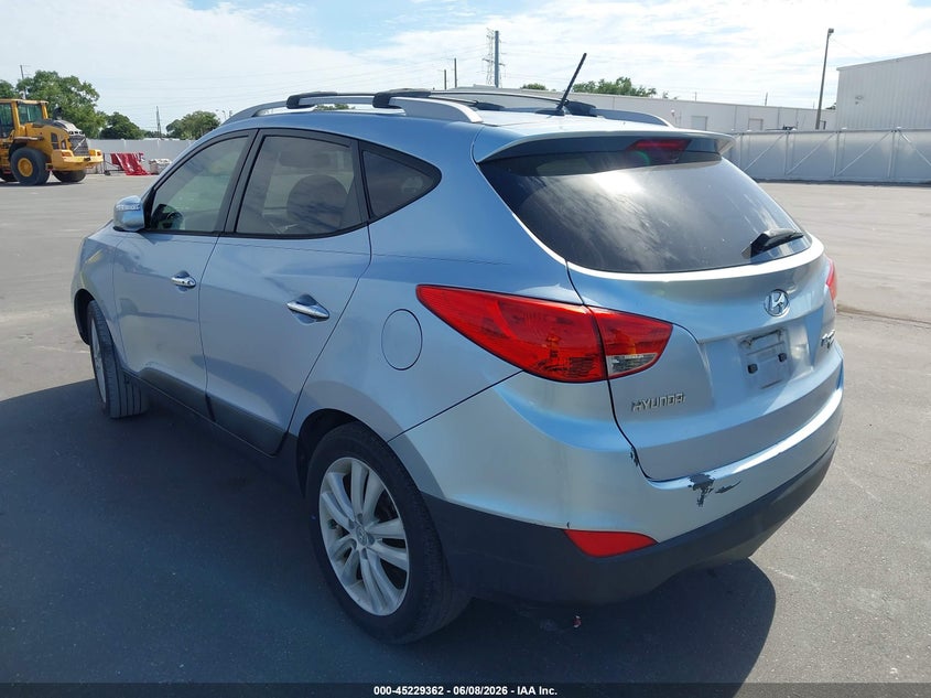 2013 Hyundai Tucson VIN KM8JU3AC9DU588624 IAAI salvage auction — SIDE, Salvage Title, sold $2,250 on 2026-07-29 (photo 3)