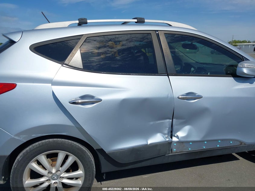 2013 Hyundai Tucson VIN KM8JU3AC9DU588624 IAAI salvage auction — SIDE, Salvage Title, sold $2,250 on 2026-07-29 (photo 6)