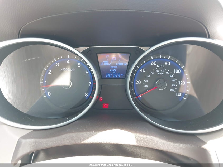 2013 Hyundai Tucson VIN KM8JU3AC9DU588624 IAAI salvage auction — SIDE, Salvage Title, sold $2,250 on 2026-07-29 (photo 7)