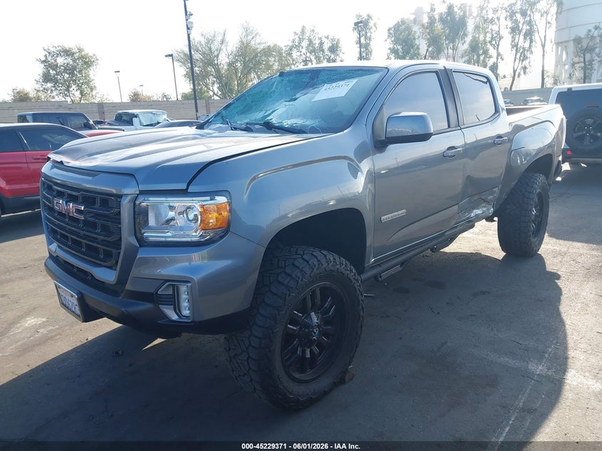 2022 Gmc Canyon VIN 1GTG5CEN5N1259879 IAAI salvage auction — ROOF, Salvage Title, sold $2,925 on 2026-07-31 (photo 2)
