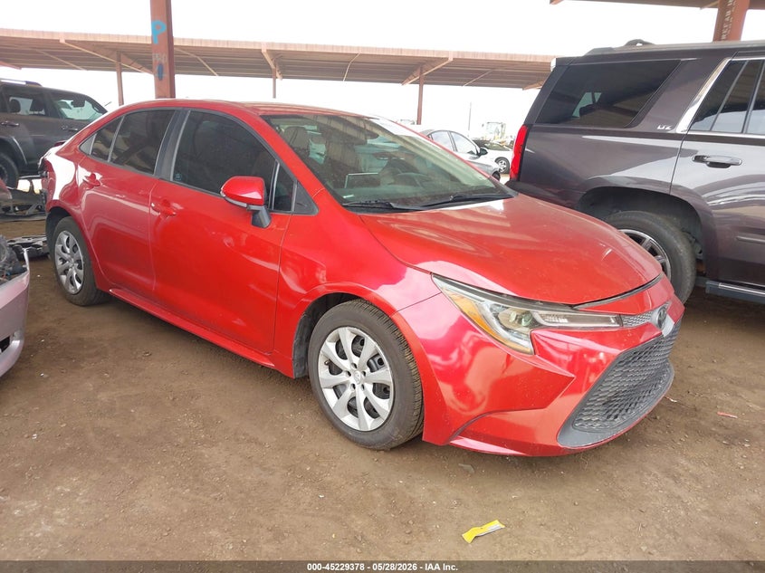 2021 Toyota Corolla VIN 5YFEPMAE9MP229100 IAAI salvage auction — REAR END, Salvage Title, sold $4,900 on 2026-07-28 (photo 1)