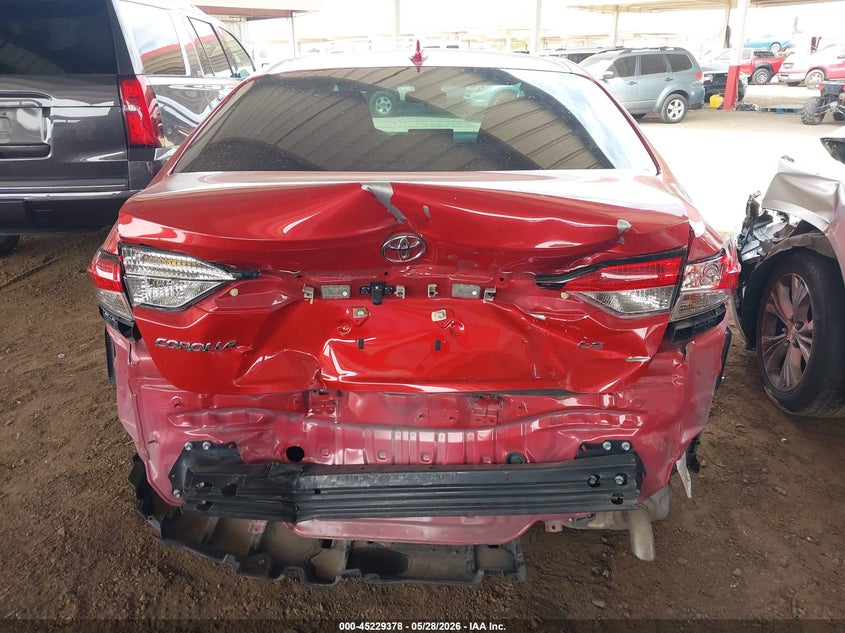 2021 Toyota Corolla VIN 5YFEPMAE9MP229100 IAAI salvage auction — REAR END, Salvage Title, sold $4,900 on 2026-07-28 (photo 6)