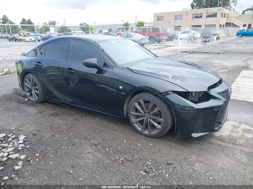 2025 Lexus Is VIN JTHGZ1B26S5092325 IAAI salvage auction — RIGHT FRONT, Salvage Title, sold $28,350 on 2026-07-20 (photo 1)