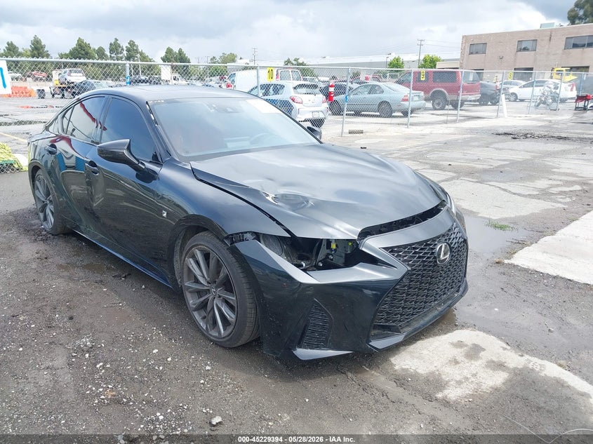 2025 Lexus Is VIN JTHGZ1B26S5092325 IAAI salvage auction — RIGHT FRONT, Salvage Title, sold $28,350 on 2026-07-20 (photo 6)
