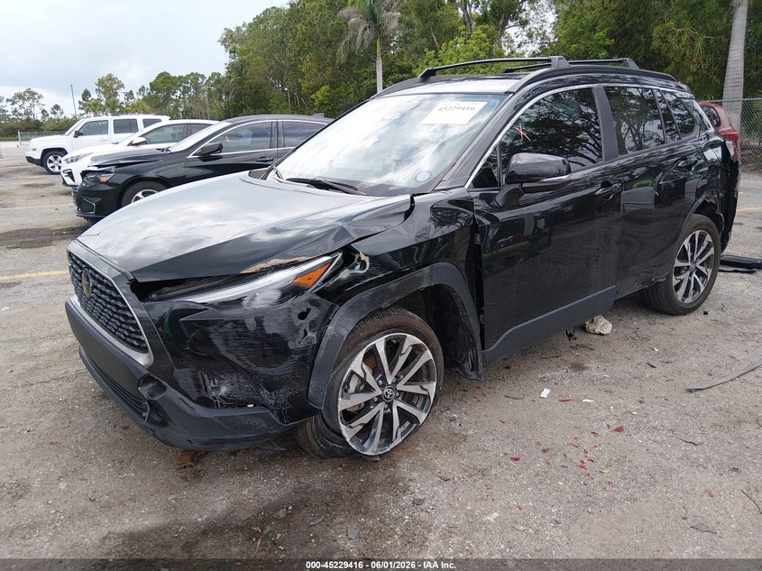 2023 Toyota Corolla cross VIN 7MUDAABG7PV054827 IAAI salvage auction — FRONT END, Salvage Title, sold $8,000 on 2026-07-27 (photo 2)
