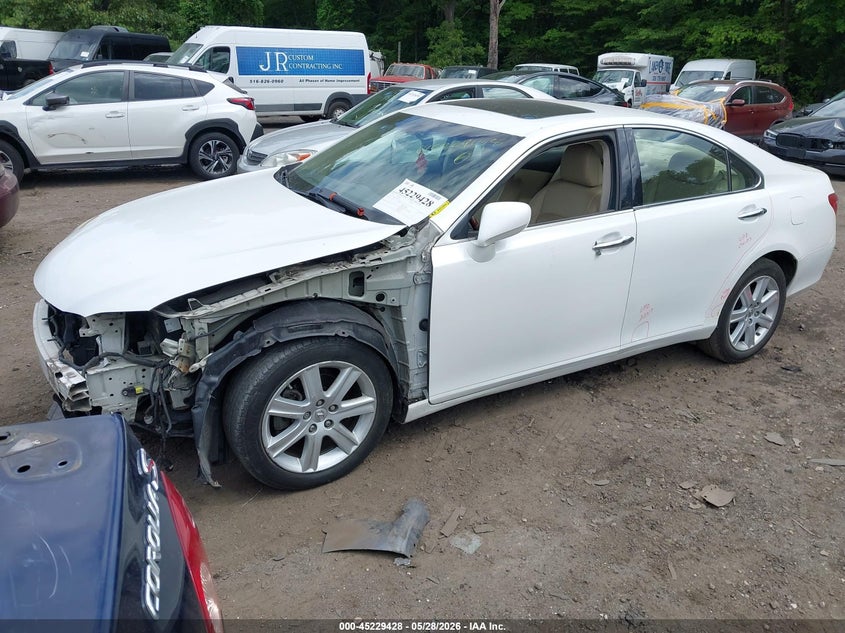 2009 Lexus Es 350 VIN JTHBJ46G892280378 IAAI salvage auction — FRONT END, Mv-907A (New York), sold $25 on 2026-07-21 (photo 2)