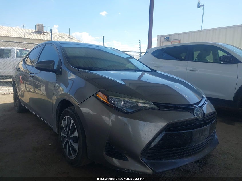2018 Toyota Corolla VIN 5YFBURHE0JP755545 IAAI salvage auction — LEFT REAR, Salvage Title, sold $3,875 on 2026-07-28 (photo 1)
