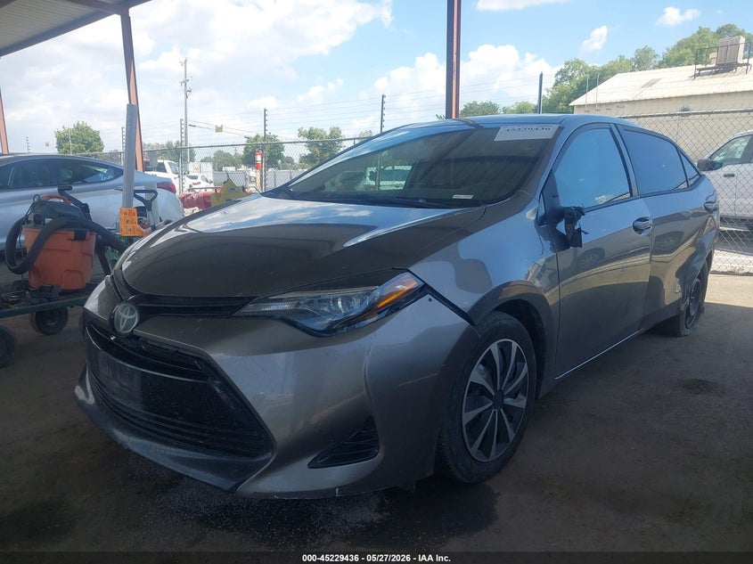 2018 Toyota Corolla VIN 5YFBURHE0JP755545 IAAI salvage auction — LEFT REAR, Salvage Title, sold $3,875 on 2026-07-28 (photo 2)
