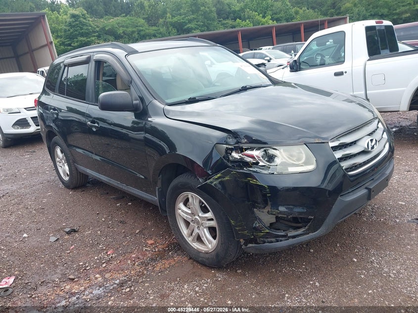 2012 Hyundai Santa fe VIN 5XYZG3AB3CG138201 IAAI salvage auction — RIGHT FRONT, Salvage (Alabama), sold $1,550 on 2026-07-08 (photo 1)