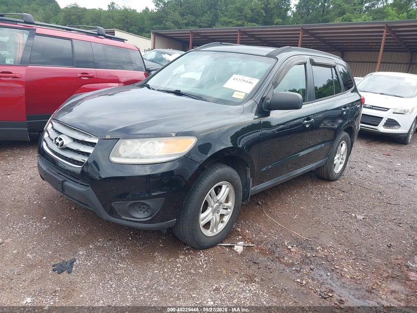 2012 Hyundai Santa fe VIN 5XYZG3AB3CG138201 IAAI salvage auction — RIGHT FRONT, Salvage (Alabama), sold $1,550 on 2026-07-08 (photo 2)
