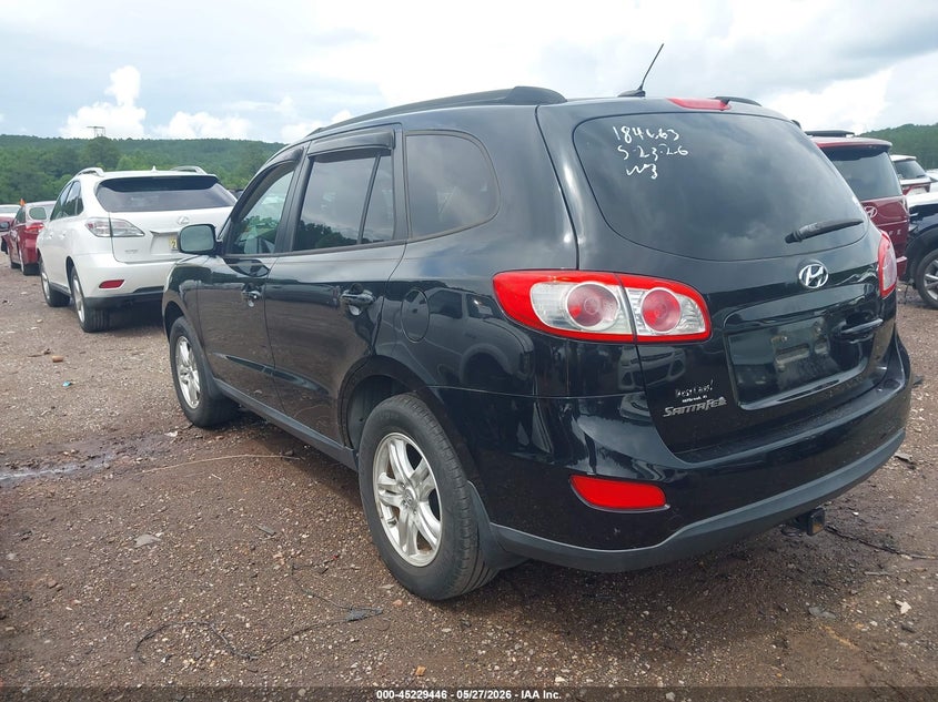 2012 Hyundai Santa fe VIN 5XYZG3AB3CG138201 IAAI salvage auction — RIGHT FRONT, Salvage (Alabama), sold $1,550 on 2026-07-08 (photo 3)