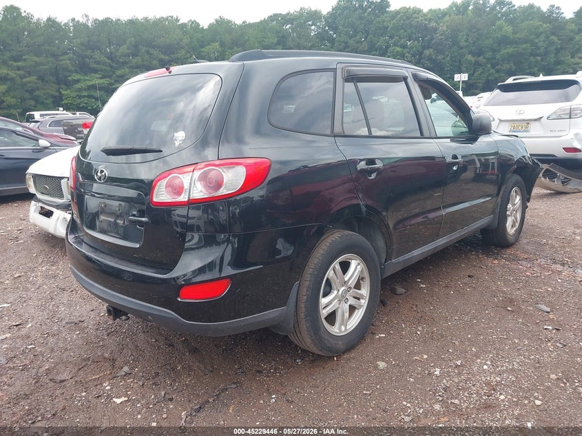 2012 Hyundai Santa fe VIN 5XYZG3AB3CG138201 IAAI salvage auction — RIGHT FRONT, Salvage (Alabama), sold $1,550 on 2026-07-08 (photo 4)