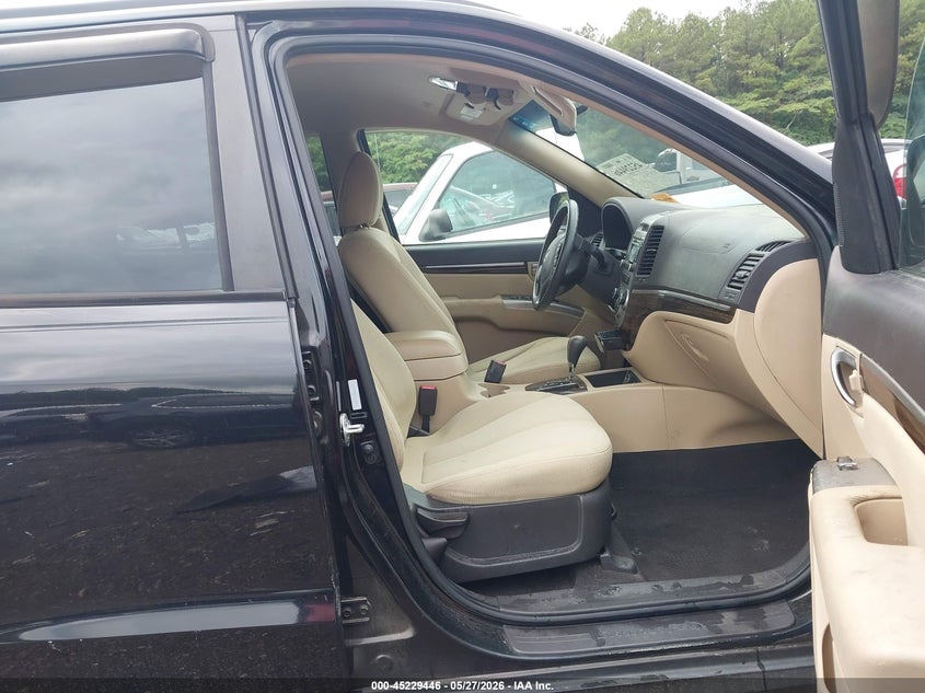 2012 Hyundai Santa fe VIN 5XYZG3AB3CG138201 IAAI salvage auction — RIGHT FRONT, Salvage (Alabama), sold $1,550 on 2026-07-08 (photo 5)