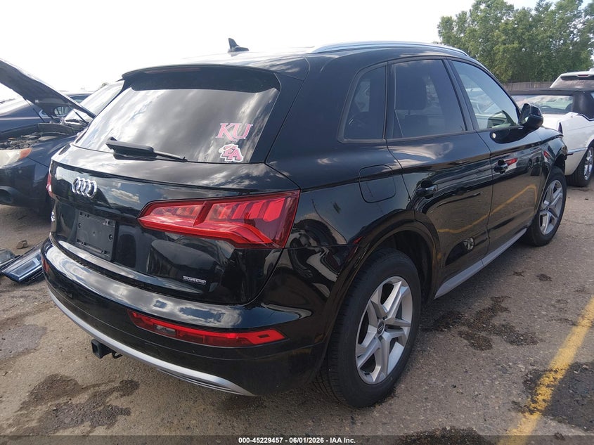 2018 Audi Q5 VIN WA1ANAFY7J2227386 IAAI salvage auction — FRONT END, Salvage Title, sold $7,450 on 2026-07-21 (photo 4)