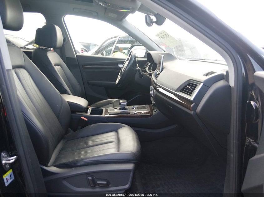 2018 Audi Q5 VIN WA1ANAFY7J2227386 IAAI salvage auction — FRONT END, Salvage Title, sold $7,450 on 2026-07-21 (photo 5)