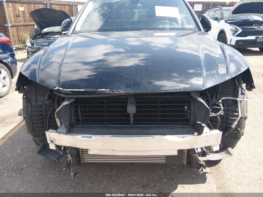 2018 Audi Q5 VIN WA1ANAFY7J2227386 IAAI salvage auction — FRONT END, Salvage Title, sold $7,450 on 2026-07-21 (photo 6)