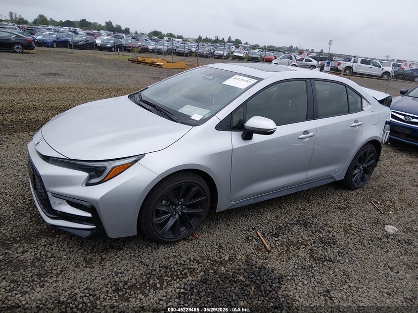 2025 Toyota Corolla VIN JTDBDMHE3S3021494 IAAI salvage auction — REAR END, Salvage (Oregon), sold $12,675 on 2026-07-20 (photo 2)