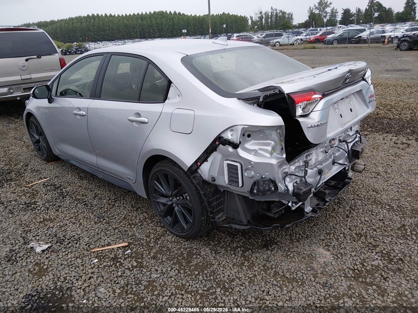 2025 Toyota Corolla VIN JTDBDMHE3S3021494 IAAI salvage auction — REAR END, Salvage (Oregon), sold $12,675 on 2026-07-20 (photo 3)