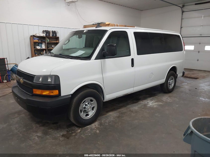 2018 Chevrolet Express 2500 VIN 1GAWGEFG6J1249169 IAAI salvage auction — NORMAL WEAR, SF97 (South Dakota), sold $19,650 on 2026-07-09 (photo 2)