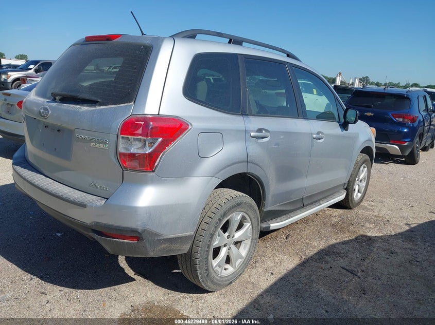 2015 Subaru Forester VIN JF2SJABC3FH419717 IAAI salvage auction — HAIL, Original (Texas), sold $1,525 on 2026-07-21 (photo 4)
