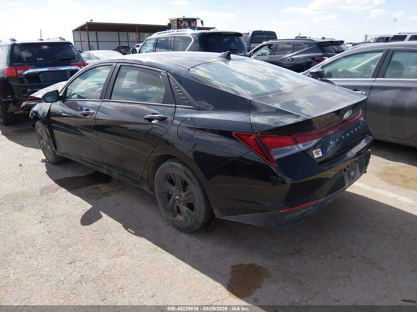 2023 Hyundai Elantra VIN KMHLM4AG0PU420649 IAAI salvage auction — NORMAL WEAR, Original (Texas), sold $1,050 on 2026-07-15 (photo 3)