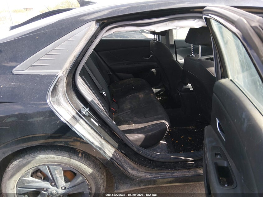 2023 Hyundai Elantra VIN KMHLM4AG0PU420649 IAAI salvage auction — NORMAL WEAR, Original (Texas), sold $1,050 on 2026-07-15 (photo 8)