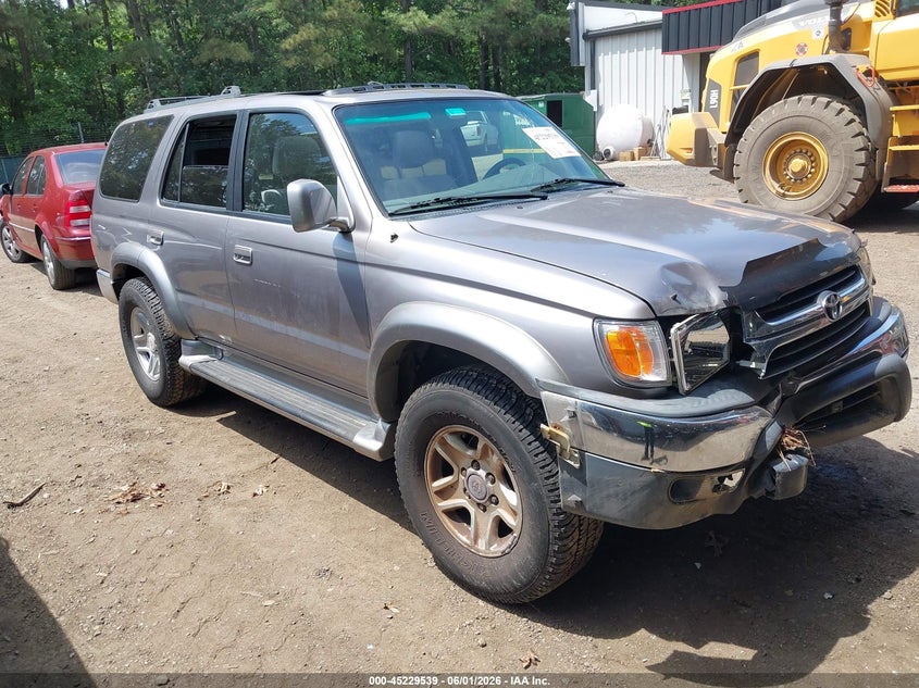 2002 Toyota 4runner VIN JT3HN86R329061404 IAAI salvage auction — FRONT END, Clear (Virginia), sold $25 on 2026-07-23 (photo 1)