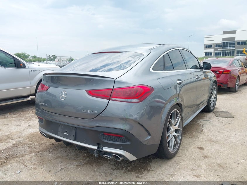 2023 Mercedes-benz Amg gle coupe VIN 4JGFD6BB3PA911326 IAAI salvage auction — FRONT END, Original (Texas), sold $40,000 on 2026-08-03 (photo 4)