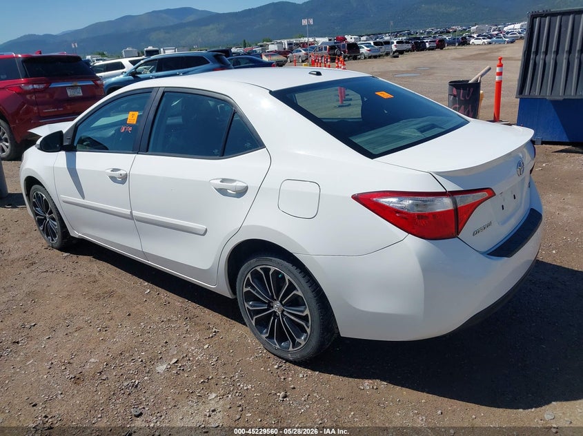 2014 Toyota Corolla VIN 5YFBURHE6EP127401 IAAI salvage auction — FRONT END, Salvage (Montana), sold $1,250 on 2026-08-01 (photo 3)
