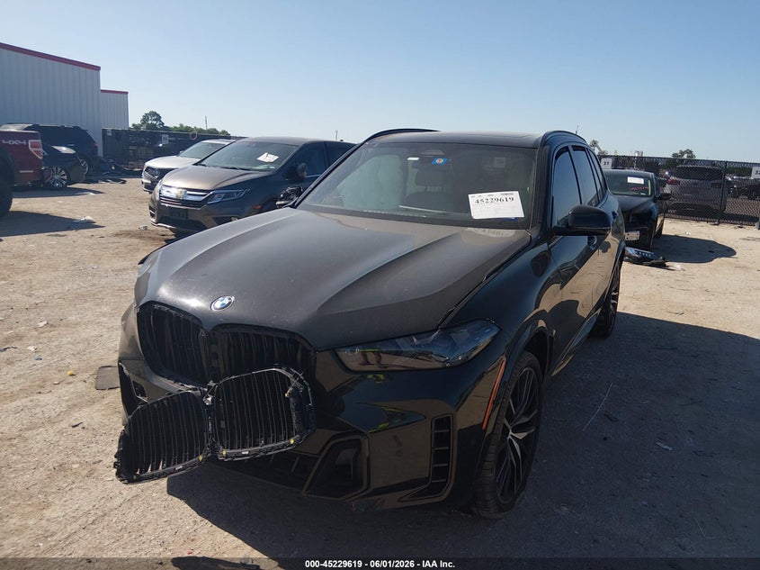 2024 BMW X5 VIN 5UX23EU08R9V17934 IAAI salvage auction — SIDE, Original (Texas), sold $35,500 on 2026-08-01 (photo 2)