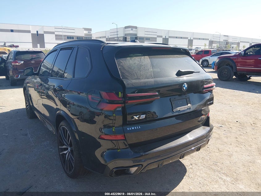 2024 BMW X5 VIN 5UX23EU08R9V17934 IAAI salvage auction — SIDE, Original (Texas), sold $35,500 on 2026-08-01 (photo 3)