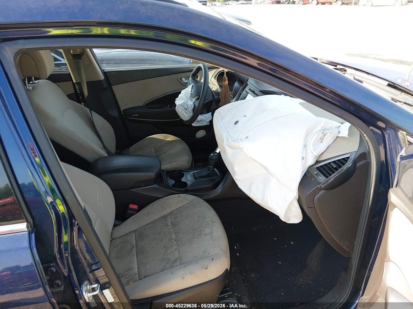 2017 Hyundai Santa fe VIN 5XYZU3LB9HG448429 IAAI salvage auction — FRONT END, Salvage (North Carolina), sold $1,000 on 2026-07-20 (photo 5)