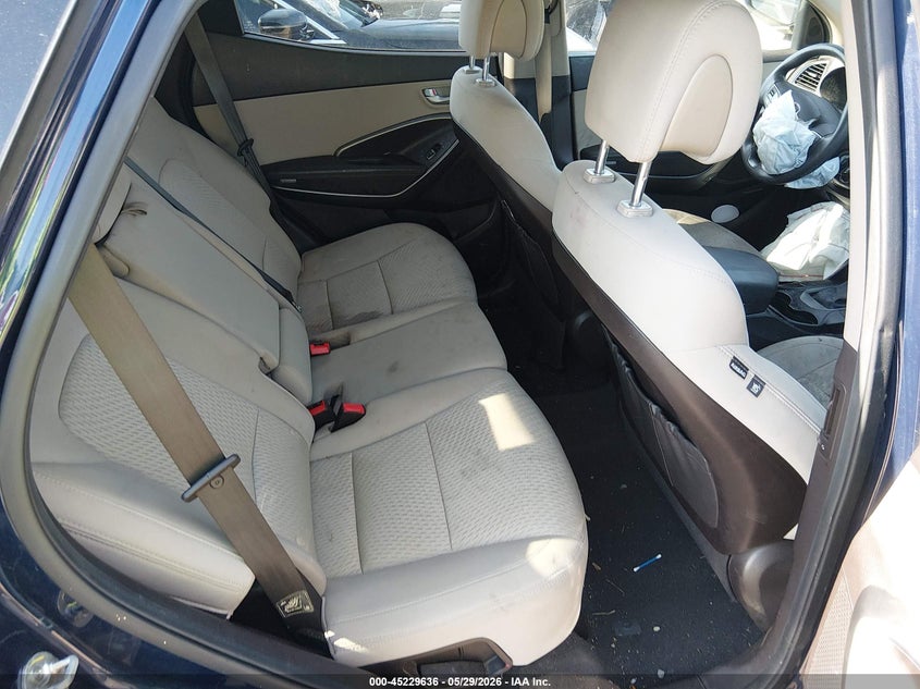 2017 Hyundai Santa fe VIN 5XYZU3LB9HG448429 IAAI salvage auction — FRONT END, Salvage (North Carolina), sold $1,000 on 2026-07-20 (photo 8)