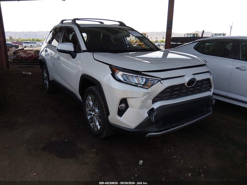 2019 Toyota Rav 4 VIN JTMY1RFV1KD019708 IAAI salvage auction — REAR END, Salvage Title, sold $7,200 on 2026-07-14 (photo 1)