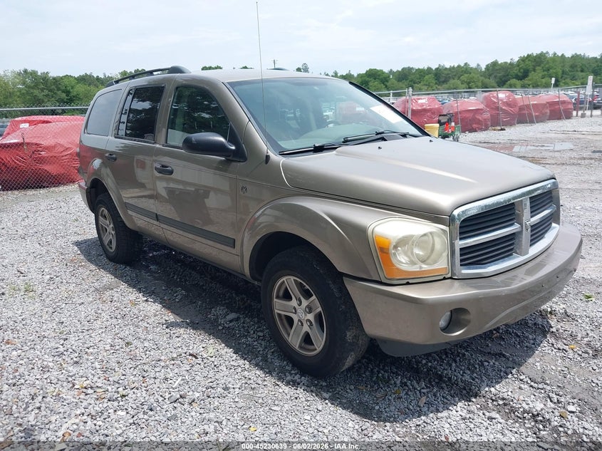 2006 Dodge Durango VIN 1D4HD48N56F148314 IAAI salvage auction — LEFT SIDE, Clear (Florida), sold $325 on 2026-07-09 (photo 1)