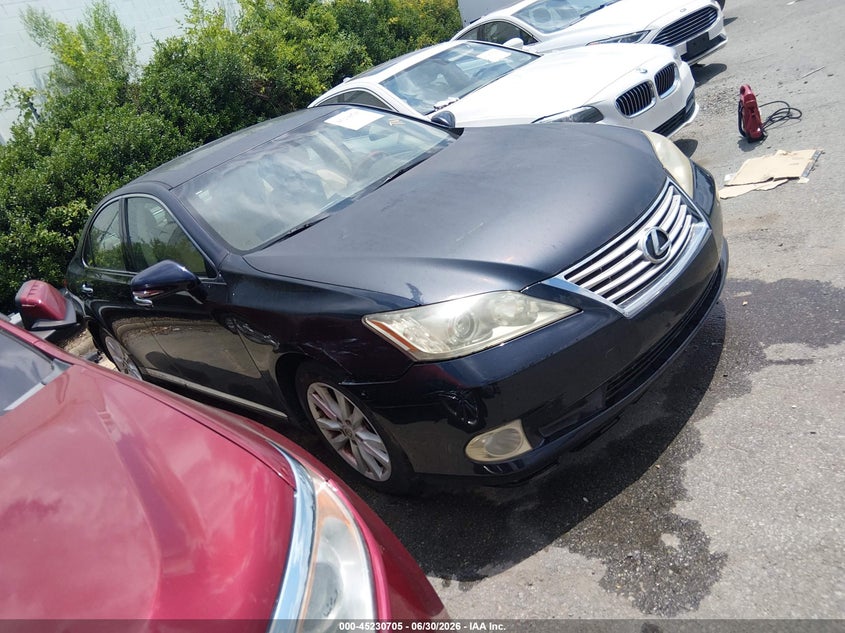2010 Lexus Es 350 VIN JTHBK1EG1A2389542 IAAI salvage auction — NORMAL WEAR, Repossession Paperwork (Georgia), sold $875 on 2026-07-20 (photo 1)