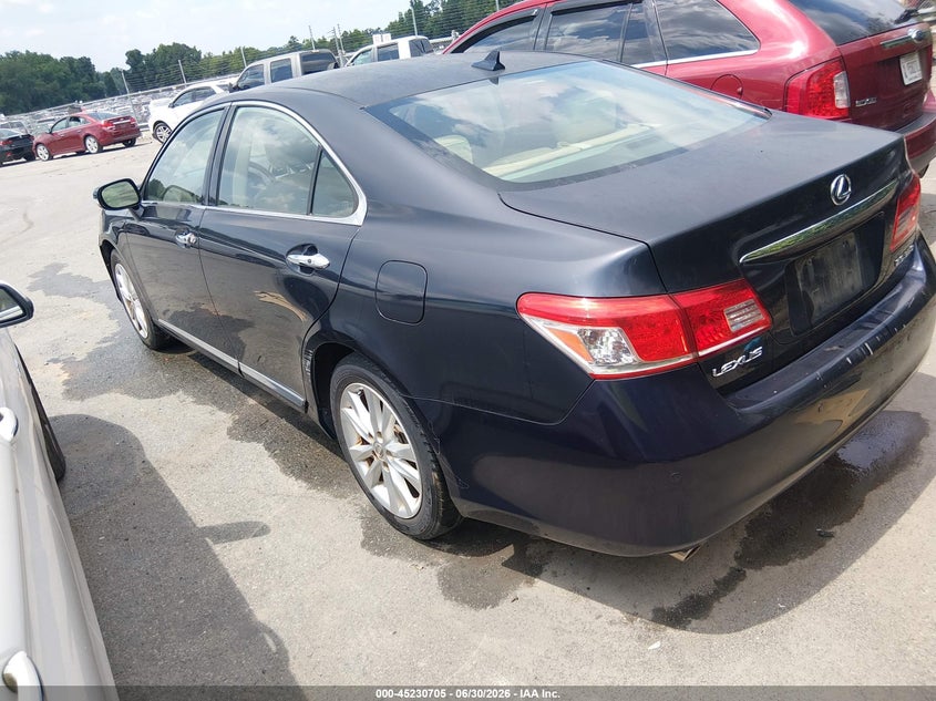 2010 Lexus Es 350 VIN JTHBK1EG1A2389542 IAAI salvage auction — NORMAL WEAR, Repossession Paperwork (Georgia), sold $875 on 2026-07-20 (photo 3)