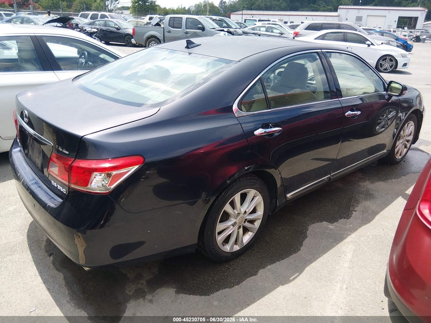 2010 Lexus Es 350 VIN JTHBK1EG1A2389542 IAAI salvage auction — NORMAL WEAR, Repossession Paperwork (Georgia), sold $875 on 2026-07-20 (photo 4)