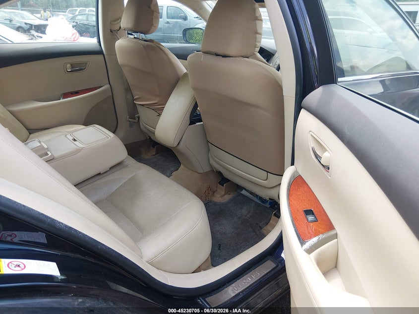 2010 Lexus Es 350 VIN JTHBK1EG1A2389542 IAAI salvage auction — NORMAL WEAR, Repossession Paperwork (Georgia), sold $875 on 2026-07-20 (photo 8)