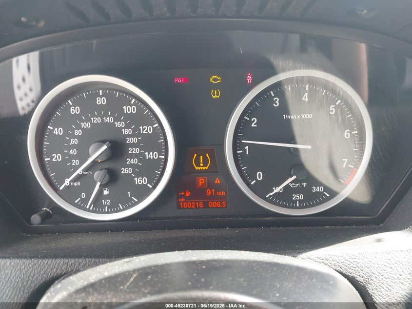 2012 BMW X6 VIN 5UXFG8C53CL590269 IAAI salvage auction — NORMAL WEAR, Clear (Florida), sold $2,750 on 2026-07-27 (photo 7)