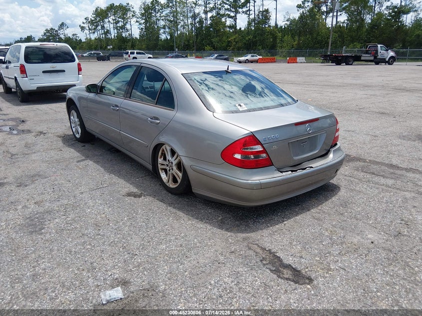 2005 Mercedes-benz E-class VIN WDBUF70J75A766423 IAAI salvage auction — NORMAL WEAR, Clear (Florida), sold $25 on 2026-07-28 (photo 3)