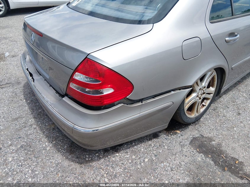 2005 Mercedes-benz E-class VIN WDBUF70J75A766423 IAAI salvage auction — NORMAL WEAR, Clear (Florida), sold $25 on 2026-07-28 (photo 6)