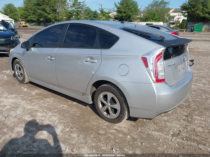2013 Toyota Prius VIN JTDKN3DU6D5640411 IAAI salvage auction — SIDE, Salvage (New Jersey), sold $375 on 2026-07-28 (photo 3)