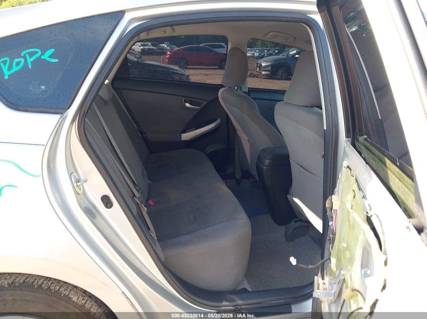 2013 Toyota Prius VIN JTDKN3DU6D5640411 IAAI salvage auction — SIDE, Salvage (New Jersey), sold $375 on 2026-07-28 (photo 8)