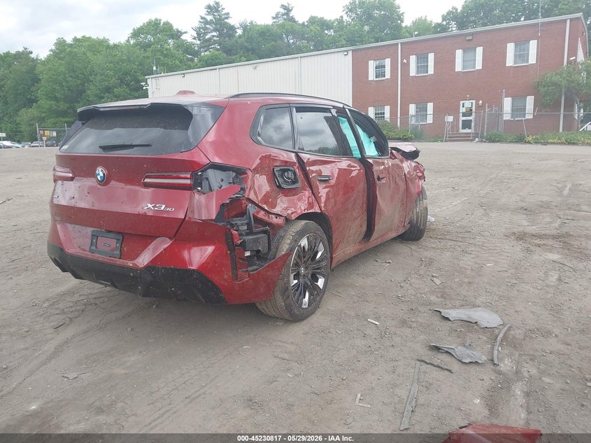 2025 BMW X3 VIN 5UX53GP01S9019861 IAAI salvage auction — ALL OVER, Salvage Title, sold $8,100 on 2026-07-23 (photo 4)