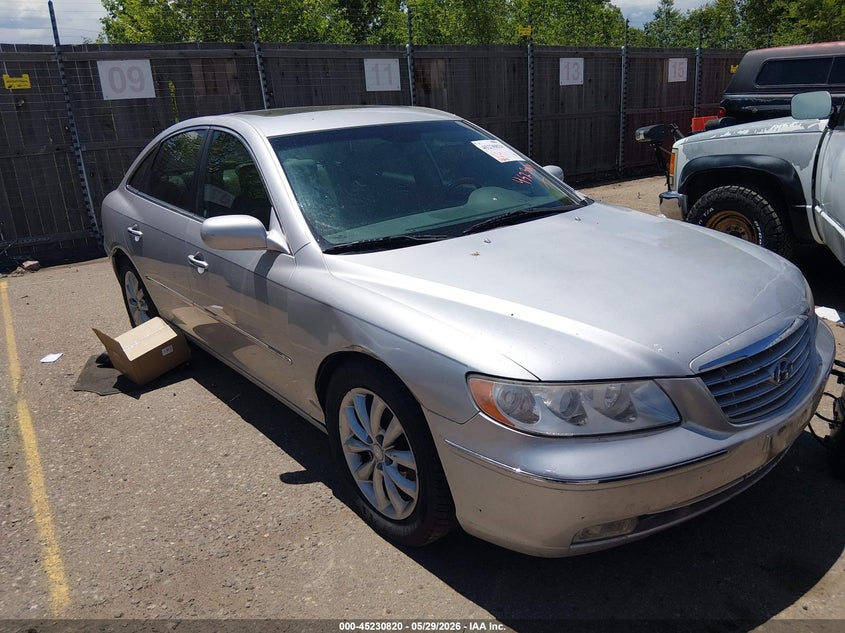 2006 Hyundai Azera VIN KMHFC46F86A053063 IAAI salvage auction — NORMAL WEAR, Clear (Colorado), sold $325 on 2026-07-14 (photo 1)