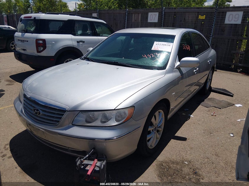 2006 Hyundai Azera VIN KMHFC46F86A053063 IAAI salvage auction — NORMAL WEAR, Clear (Colorado), sold $325 on 2026-07-14 (photo 2)