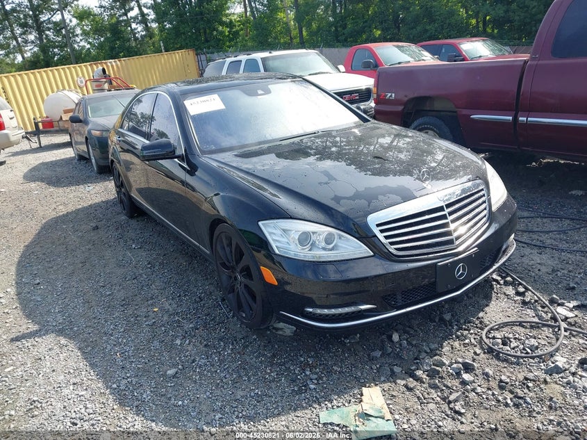 2011 Mercedes-benz S class VIN WDDNG7BB9BA416446 IAAI salvage auction — FRONT & REAR, Repossession Paperwork (Georgia), sold $1,100 on 2026-07-14 (photo 1)